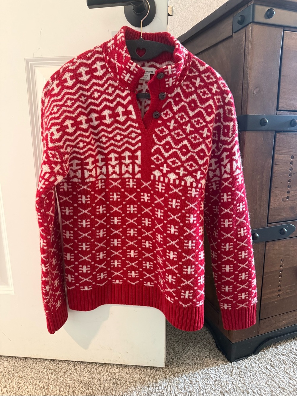 LLBean Women’s Wool Sweater Signature XS